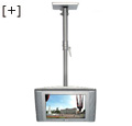 Soportes para televisión :: De techo :: Soporte de techo para TV B-Tech VESA 10x10 (telescópico)